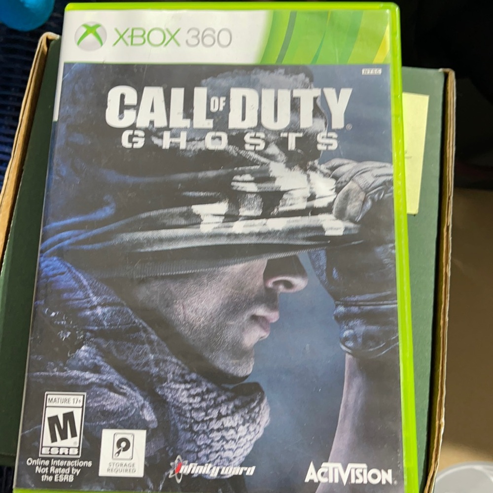 Xbox 360 Call of Duty Ghosts game